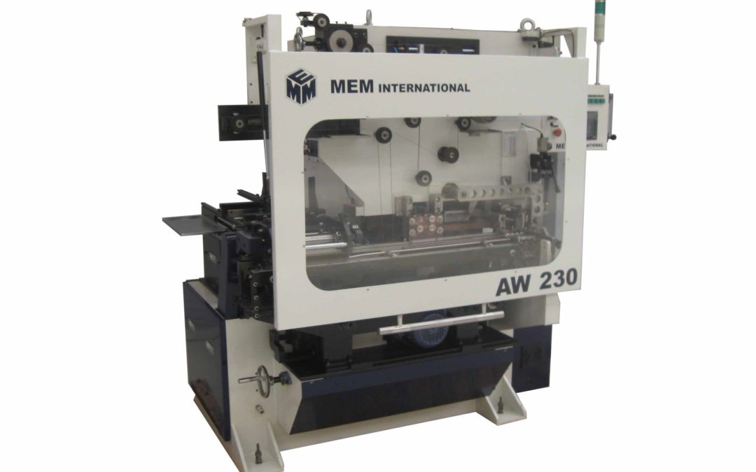 Automatic welder MEM AW 230 tooled for 99 mm cans, speed up to 230 cans per minute